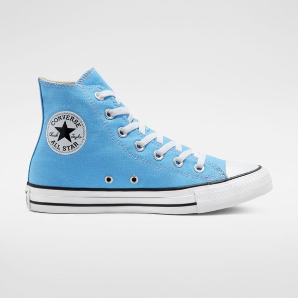 women's blue converse shoes